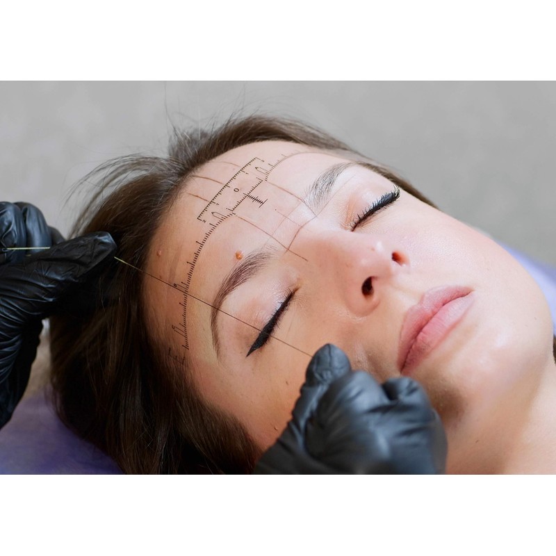 LIUDEX Pre-Inked Eyebrow Mapping String – an Essential Cosmetic Tool
