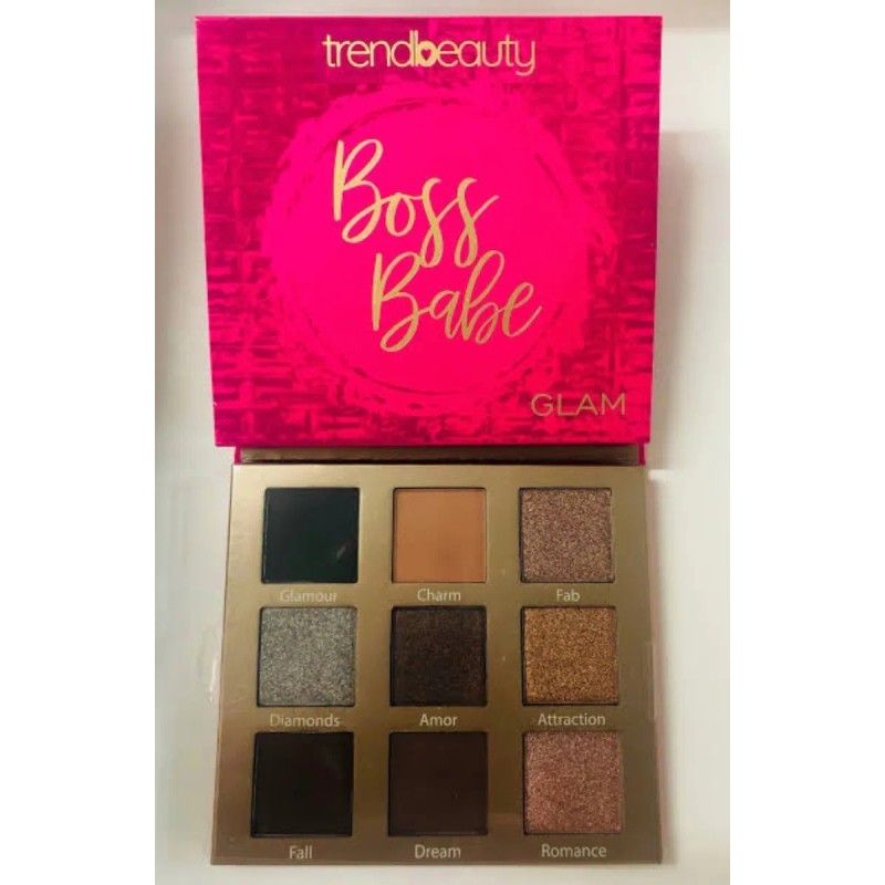 Paleta De Sombras Trend Beauty 4 Paletas Rosa