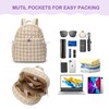 CORALDAISY Quilted Backpack for Women Lightweight Puffer Backpack, Hiker Pack