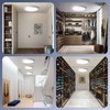 GOOSKI Ceiling Light with Motion Sensor, 24 W LED Ceiling
