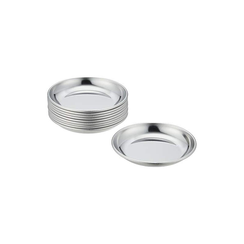 AG 18-0 92510 Market Round Plates, 3.9 inches (10 cm),