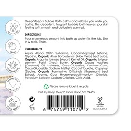 Deep Steep Bubble Bath, 17 Ounce (Pack of 2) (Cypress Fennel)