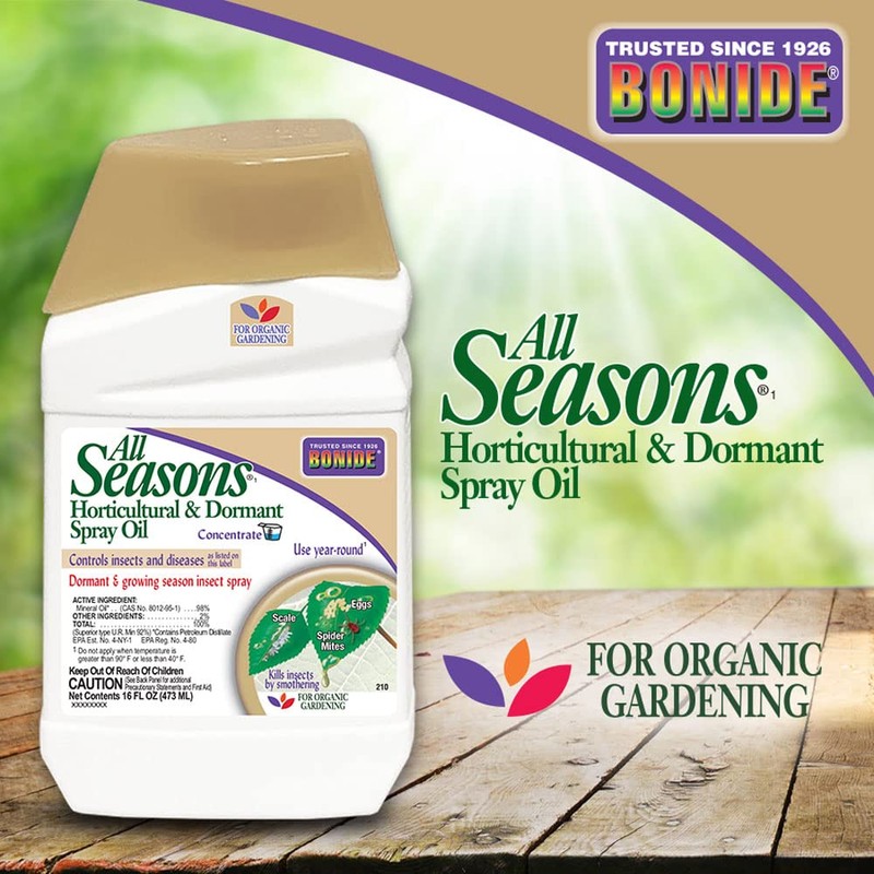 Bonide All Seasons Horticultural & Dormant Spray Oil, 16 oz