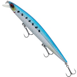 Savage Gear Sea Trout Wobbler for Spin Fishing for Sea Bass 14 cm 21.7 g Sea Bass Minnow Sinking Colour: Sardine
