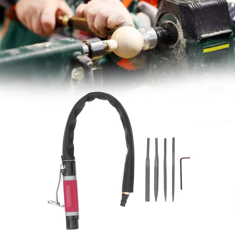 Pneumatic Reciprocating File 5mm Stroke 4000rpm Alloy Steel Air Body