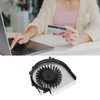 Cooling Fan 4 Pin Aluminum Alloy ABS Easy Replaceable Laptop