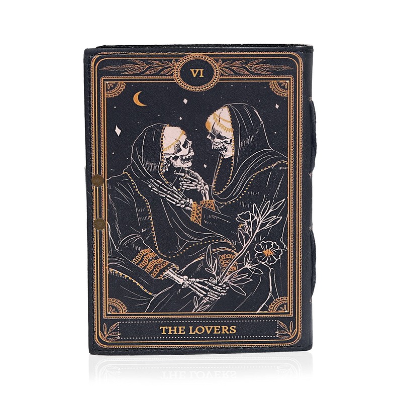 cuero Book of Spells Leather Journal Deckle Edge Paper Grimoire