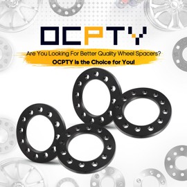 OCPTY 4pcs 1/2" (12mm) 6x5.5 6x135 Wheel Spacers for Toyota for 4Runner for Tacoma for Ford F-150 Wheel Spacers