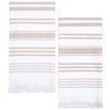 Hand Towels for Bathroom Set of 2, 100% Cotton, 28x16