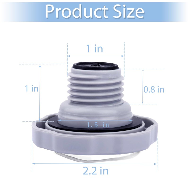 Vcoyarw P05767 Air Valve Cap Compatible with Coleman Bahamas Airjet