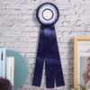 Second Place Rosette Ribbon Badge Exquisite Small Winner Medal Award