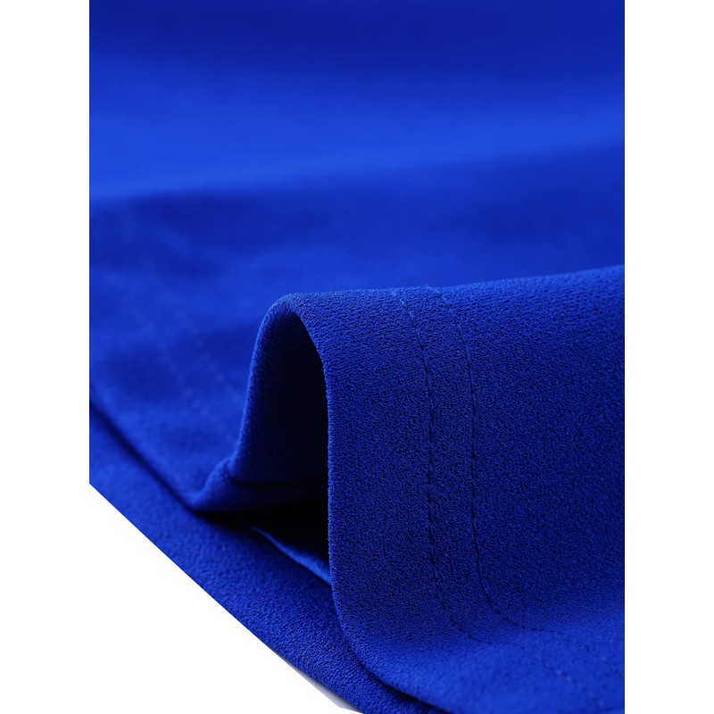 Allegra K Women's Work Office Blazer Stretch Lapel Collar Long