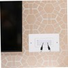 TEHAUX Brush Wall Plate Cable Pass Through for Wall Mount