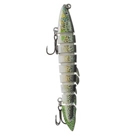 BESPORTBLE 1pc Multi Swimbait Slot Hook Lifelike Loach Crankbait for Freshwater Fishing for Bass Pike More Bait