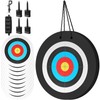 Gemscream 20" Foam Archery Target for Backyard, High-Density Round Archery