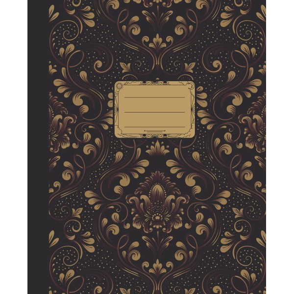 Dark Academia Composition Notebook: College Ruled Composition Notebook Dark Academia