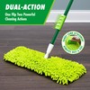 Libman 18" 2-Sided Microfiber Dust Mop, Double Sided Dry Wet