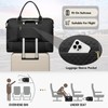 Women Weekender Travel Duffle Bags: Duffel Overnight Bag with Shoe