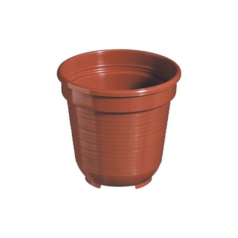 Geli Round Plastic Planter, 12 cm