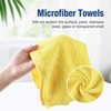 Udorich Versatile Microfiber Towels for Everyday Cleaning, Ultra-Absorbent and Soft,