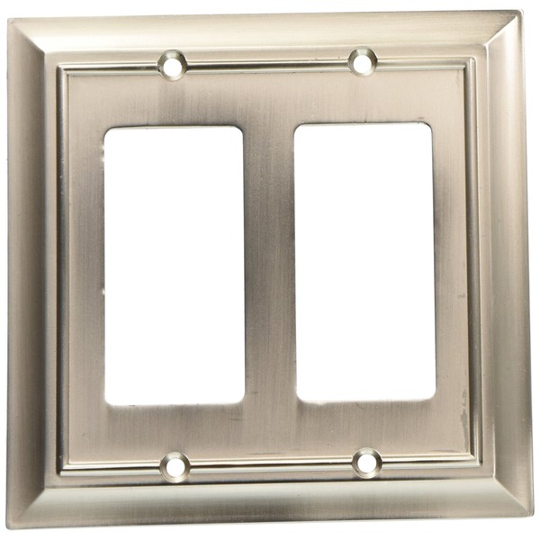 BRAINERD 64175 Architectural Double Decorator Wall Plate / Switch Plate / Cover