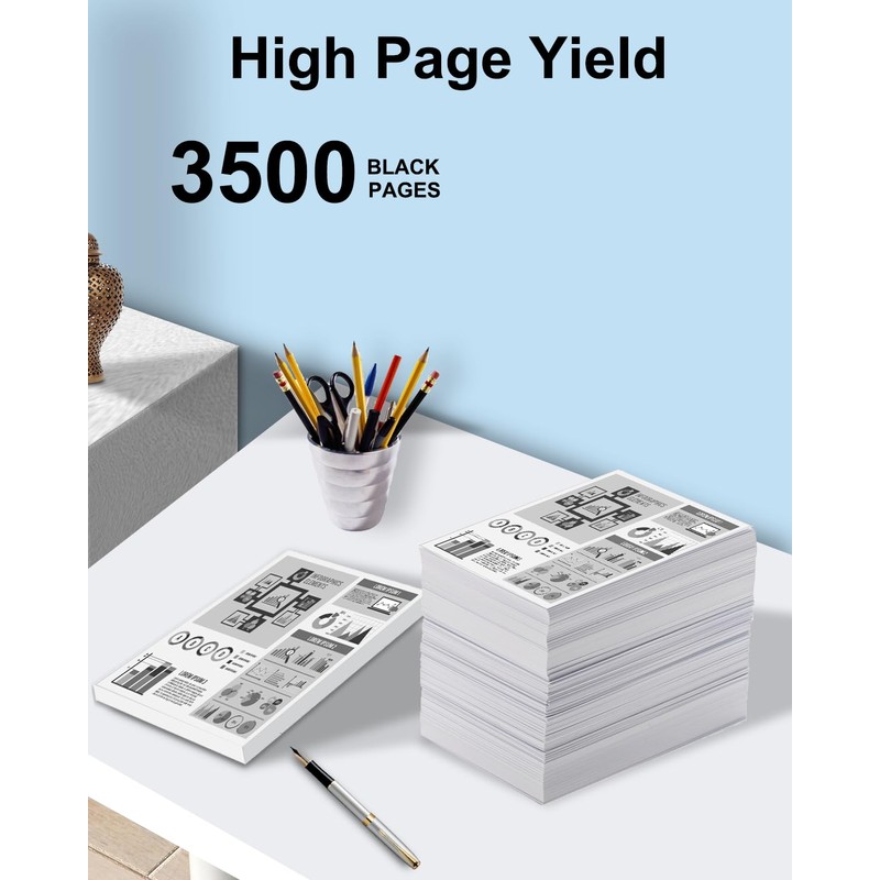 LC406BK LC406 Ink Cartridges High Yield Compatible LC406 Black Ink