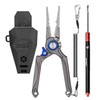SAMSFX Fishing Pliers, Muti-Function Fly Fishing Tools, 8" Saltwater Resistant