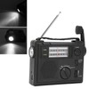 Crank Radio Portable FM AM WB Band Multi Powered Emergency
