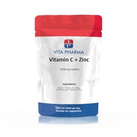 VITA PHARMA Vitamin C + Zinc 1000mg 240 Tablets