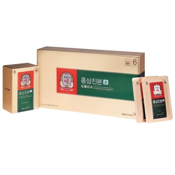 CheongKwanJang [Barley/CheongKwanJang] Red Ginseng Jinbon 40mlx30 packets (30 days’ worth), single item / 정관장 [보리보리/정관장]홍삼진본 40mlx30포 (30일분), 단품