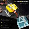 Universal Battery Tray Hold Down Trunk Relocation Box - Billet