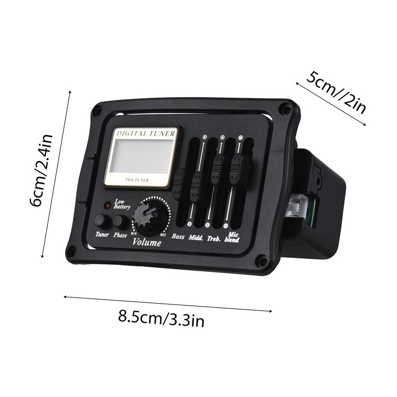 Acoustic Guitar Pickup Folk Classical Guitar Pickup EQ Plate Pickup