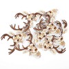 Deer Patches, 12 PCS Embroidery Patch Deer Applique Deer Head