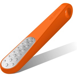 Lima de pie de doble cara MR.GREEN modelo 2208 color naranja para remoción de callos