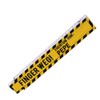 Tape measure ruler with motif: "Finger weg", German text, joint