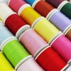 Sewing Thread Set, 60 Pieces Mixed Colours Thread Spools and