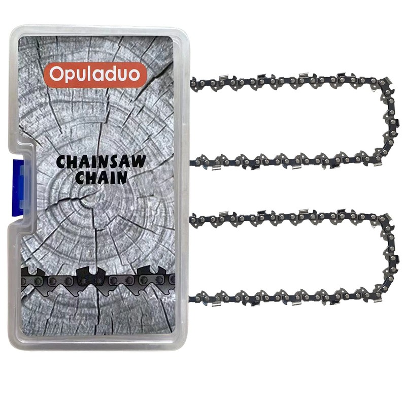 Opuladuo 2PC 16" Chainsaw Chain for BAUER 20112E-B, 16 Inch