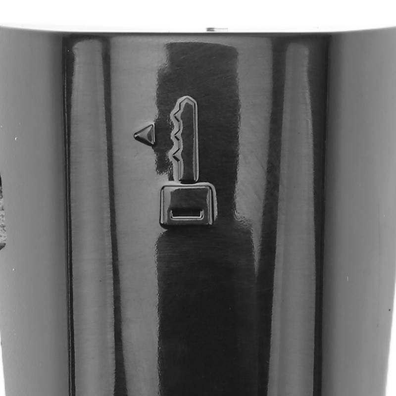 Right Car Door Handle Cap Cover Key Lock Piece Black
