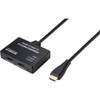 SpeaKa Professional SP-9443508 1+2 Port HDMI splitter Black