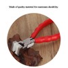 Double Flat&Round Nylon Jaw Pliers Bracelet Jewelry Making Tool (D