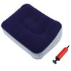 Cushion for Footrest, Flocking, Comfortable Inflatable Cushion with Footrest and