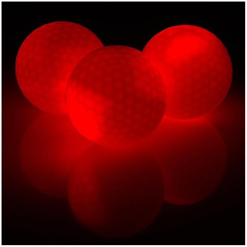 TH Golf Led Night Golf Balls, Long Lasting Bright Night