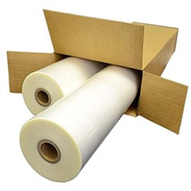 School Laminating Film - 1.5 Mil 27" x 500' - Clear/Glossy - 1" Core - Qty: 2 Rolls