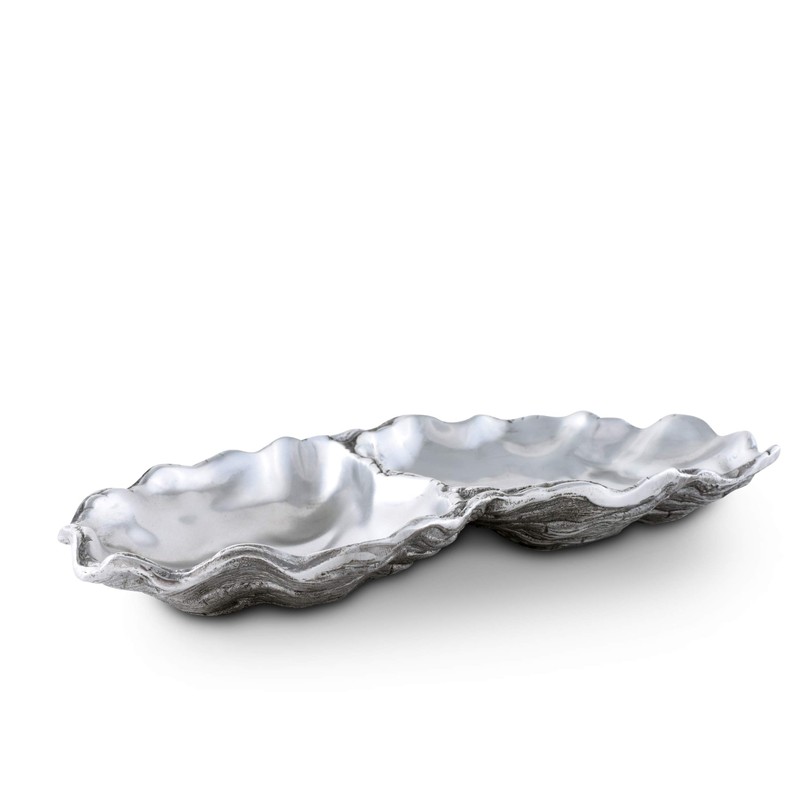 Arthur tribunal Oyster catchall 25,4 cm – Bandeja de aluminio