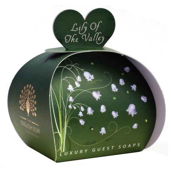 The English Soap Company, Luxury Packed Guest Soaps, Lily of the Valley, 3x20g