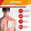 Lifemed - 2 Heat Plasters 9.5 cm x 13 cm