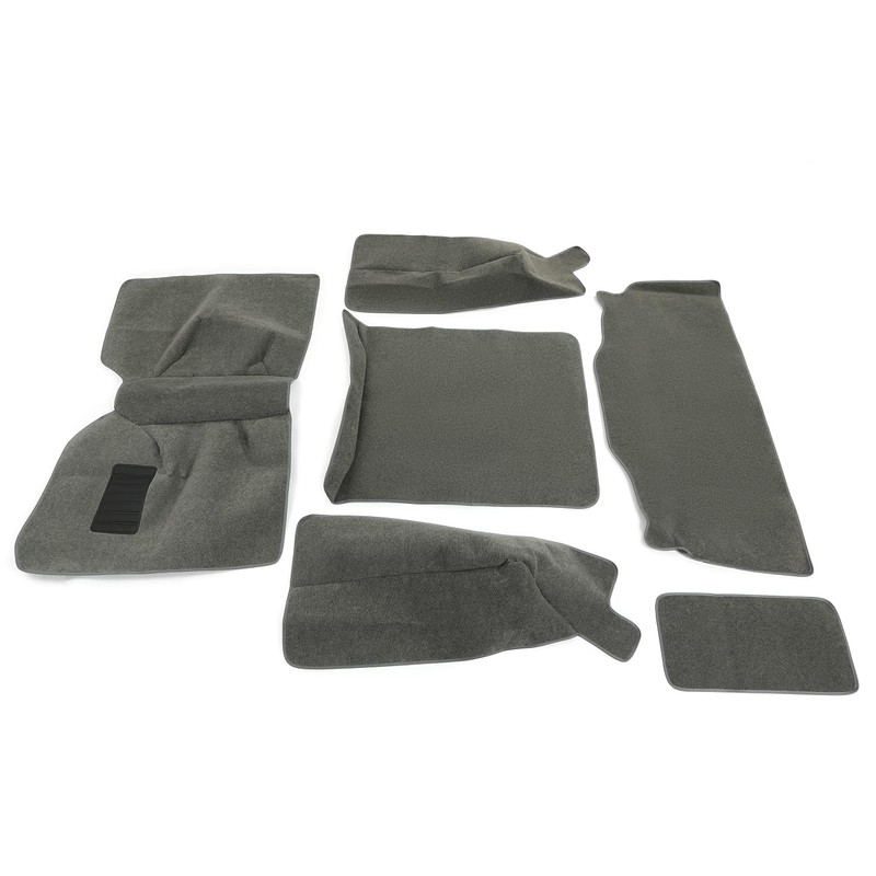 Kojem Gray Carpet Kit Compatible with 1986-1995 Jeep Wrangler YJ