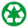 Unbranded/Generic 3pack Recycle Logo Hard Hat Decals Helmet Stickers Labels Vinyl Green