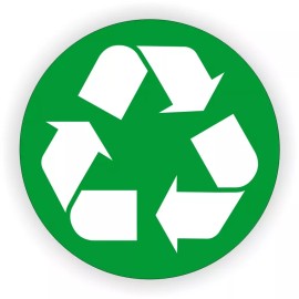 Unbranded/Generic 3pack Recycle Logo Hard Hat Decals Helmet Stickers Labels Vinyl Green