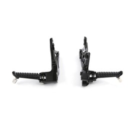 Front Footrest Foot Pegs w/Bracket Fit For Yamaha YZF R1 2009-2014